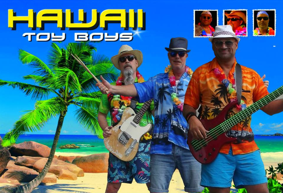 Hawaii Toy Boys afterbeach. Underhållning till fest