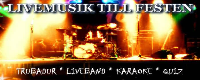 Livemusik till fest